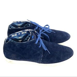 Timberland Blue Suede Chukka Desert Shoe Sz 10